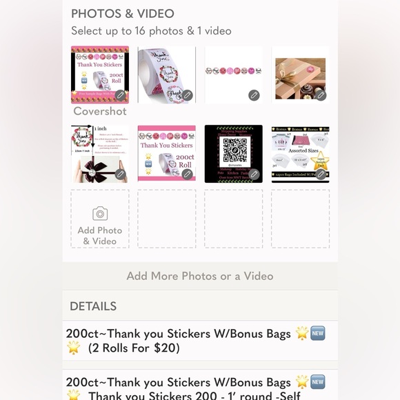 Bundled offer for  @emily1990541 - Picture 2 of 4